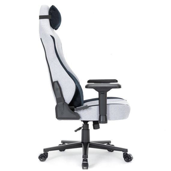 Крісло ігрове GamePro GC715LG Linen fabric Light grey (GC715LG) | Зображення 5