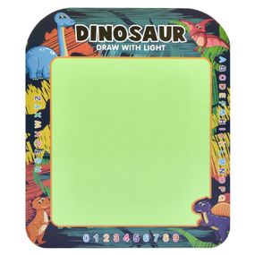 Дощечка для рисования светом CQ150-4-5(Dinosaur) маркера 4 шт