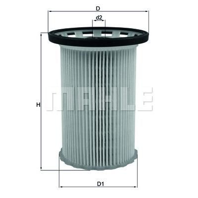 Фильтр топливный Mahle KX341 | Зображення 4