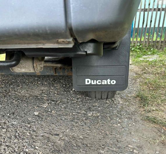 Брызговики прямые (2шт) для Fiat Ducato 1995-2006 гг | Зображення 2