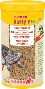 Корм для м'ясоїдних водяних черепах Sera Raffy P Nature 220 г 18708