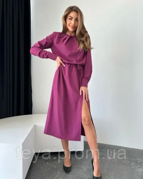 Плаття для жінок колір фіолетовий розміри 3XL, XXL, L, XL, S, M FI_008456