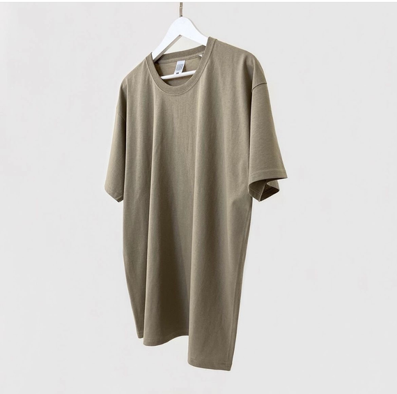 Мужская футболка классическая с коротким рукавом OW0001 цвет бежевый размер L