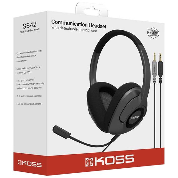 Навушники Koss SB42 Over-Ear 2*3.5 mm (193566.101) | Зображення 2