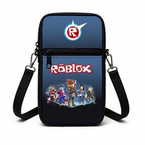 Сумка-чехол для телефона Roblox детская через плечо, водонепроницаемая мини-сумка (4806)