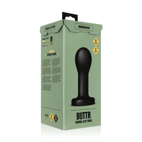 Анальная пробка BUTTR - Hammerhead Butt Plug | Зображення 6