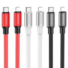 Кабель для зарядки телефона. USB Borofone BX82 PD Type-C to Lightning