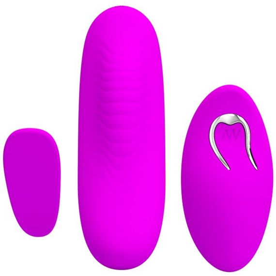 Вибратор в трусики BAILE Romance Lisa, фиолетовый, 9.5 х 3 см Sex Aura | Зображення 3