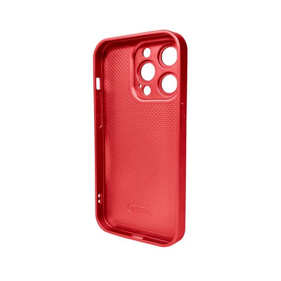 Чохол для смартфона AG Glass Matt Frame Color Logo for Apple iPhone 14 Pro Coke Red | Зображення 1