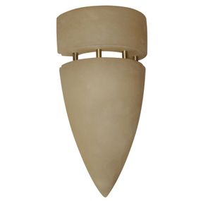 Бра настенное накладное минимализм под камень 9918W ant brass/antik