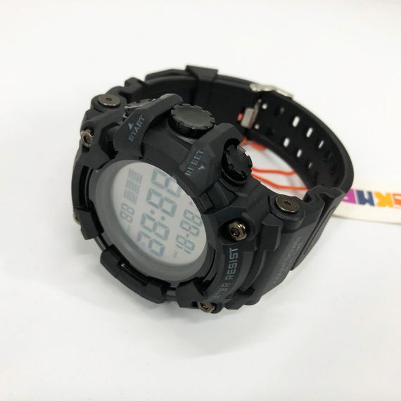 Годинник наручний чоловічий SKMEI 1968BKWT BLACK-WHITE, годинник армійський скмей | Зображення 8