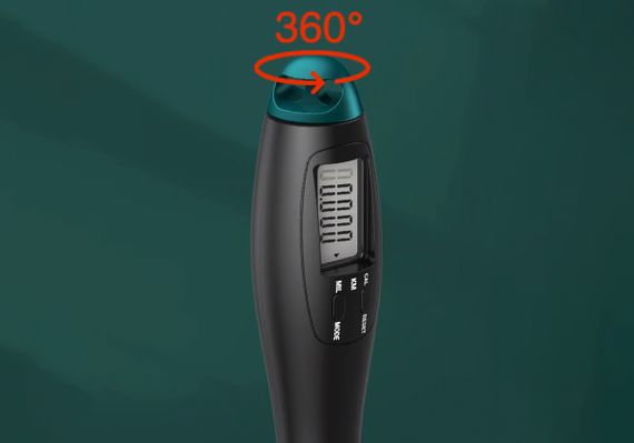 Швидкісна скакалка з лічильником EasyFit чорний-зелений (EF-1916-GN) | Зображення 1