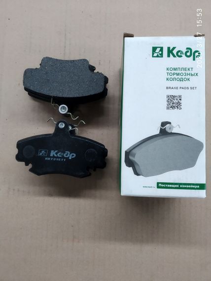 Колодки передние тормозные Renault Logan с ABS (410602192R) Kedr