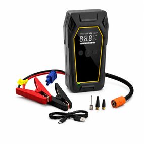Пускозарядний пристрій K5 4000A • Автомобільний Jump Starter 12V з компресором 150 PSI, Power Bank 16000 мА·год і LED-ліхтарем