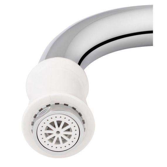 Проточний кран-водонагрівач кухонний для кухні Lidz Warm 058 LDWAR058WCR24985 White / Chrome | Зображення 4