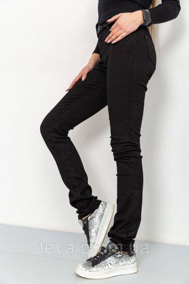 Джинси жіночі колір чорний розмір 26 FA_003930 | Зображення 2