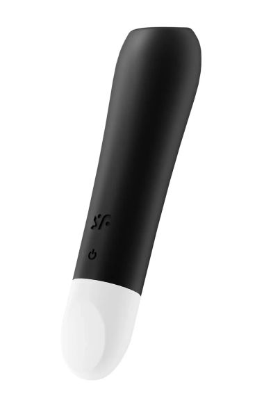 Вибропуля для целенаправленной стимуляции Satisfyer Ultra Power Bullet 2 Black Sex Aura | Зображення 1