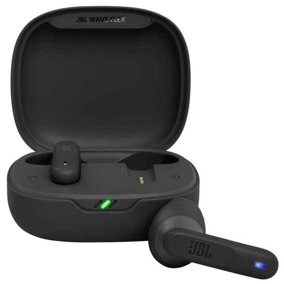 Гарнітура JBL WAVE FLEX Black (JBLWFLEXBLK)