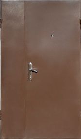 Входная дверь Теплосталь ТС70 технические утепленные (RAL8017) (120 * 205П)