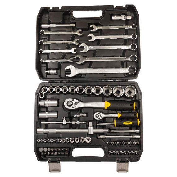 Набір насадок торцевих і біт Sigma 1/4", 1/2" 82 шт CrV mid (6001551) | Зображення 2