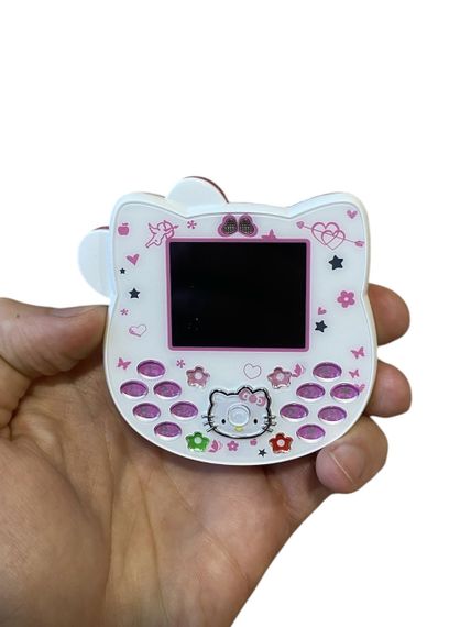 Маленький мобільний телефон AIEK Hello Kitty 2 сім-карти (White) | Зображення 5