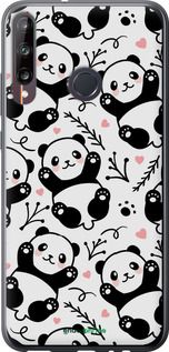 Чохол на Huawei P40 Lite E Панди "4318u-1875-2448"