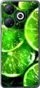 Чохол на Infinix Smart 8 Зелені часточки лимона "852u-3431-2448"