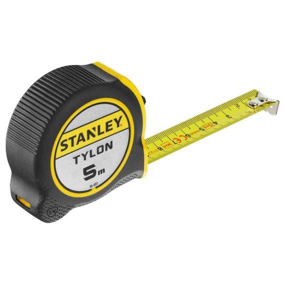 Рулетка измерительная Tylon™ длиной 5 м, шириной 19 мм, в пластмассовом корпусе STANLEY 0-30-697 | Зображення 3
