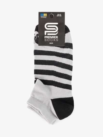 Шкарпетки чоловічі короткі PremierSocks 559 39-42 Сірий shop (4820203391103) | Зображення 3