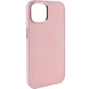 TPU чехол Bonbon Metal Style для Apple iPhone 12 Pro / 12 (6.1") Розовый / Light pink