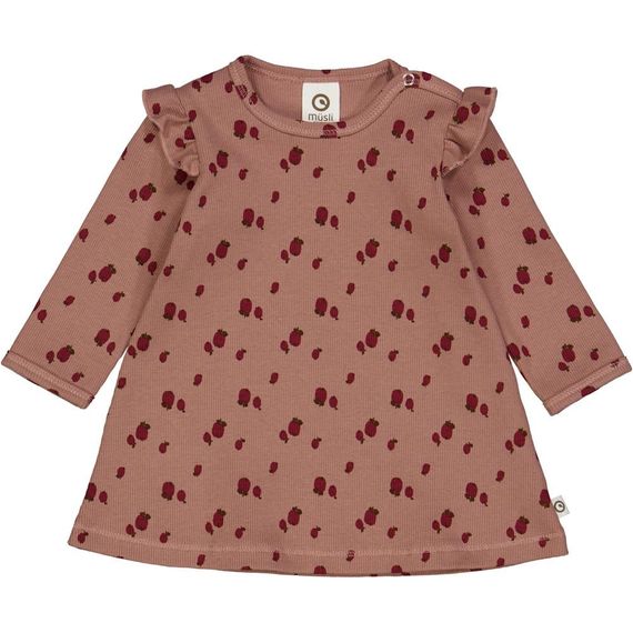 Дитяча сукня для дівчинки Green Cotton 56 см Кавовий (251112100)