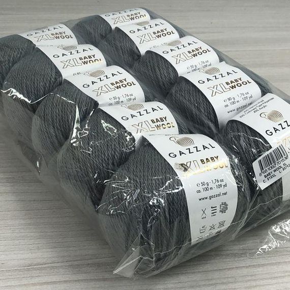 Пряжа Gazzal – Baby Wool XL колір 818 | Зображення 3