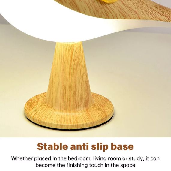 Лампа-ліхтар як птахи, бездротовий USB світлодіодний настільний сенсорний приліжковий світильник | Зображення 2