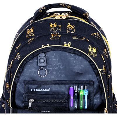 Рюкзак шкільний Head AB300 GOLDEN PUPPY з золотистим ефек... (502024108) | Зображення 5