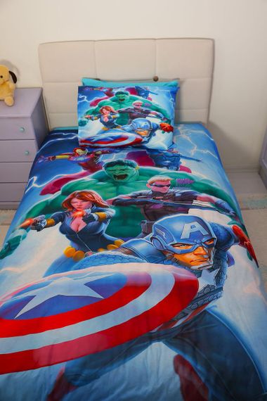Детское постельное белье Kayra Ranforse 160×220 Avengers Heroes