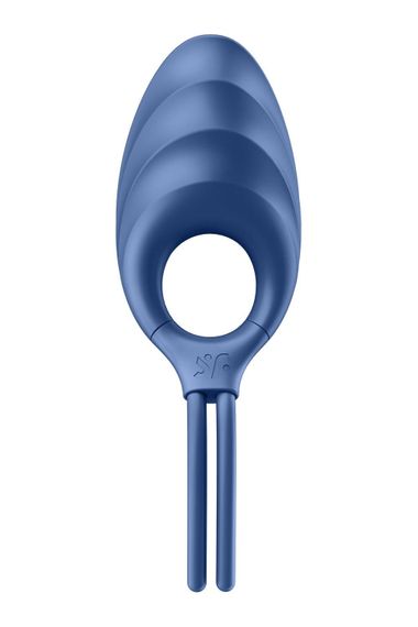 Эрекционное виброкольцо лассо Satisfyer Swordsman Blue, крепкая фиксация, 10 режимов, мощный мотор | Зображення 3