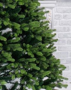 Ялинка штучна лита Карпатська салатові кінчики 1,80 м | Зображення 1