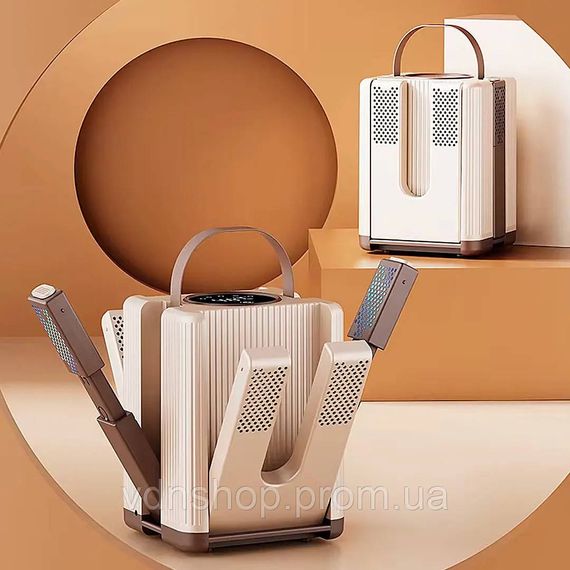 Электросушилка для обуви от сети на 3 пары / Сушилка с УФ-дезинфекцией и таймером / Сушилка обуви ES-15 | Зображення 2