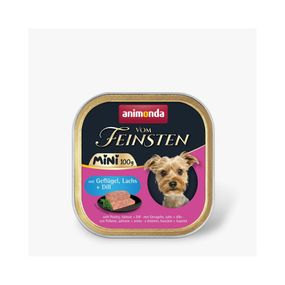 Корм влажный Animonda Vom Feinsten Adult Mini для собак мини-пород, с птицей, лососем 100 г