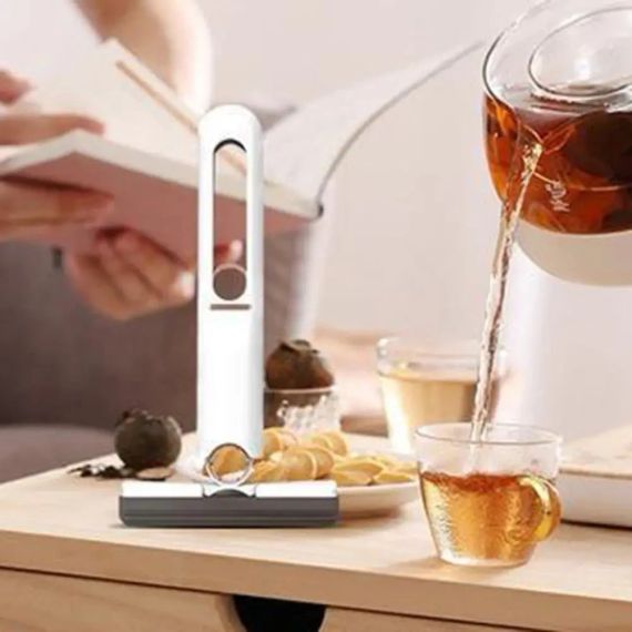 Портативная чудо мини швабра MINI MOP с автоотжимом, легкая, для уборки дома, авто | Зображення 5