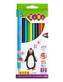 Олівці кольорові 12 кольорів, KIDS LINE ZB.2414 ZiBi (4823078932358)