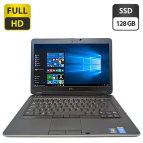 Ноутбук Dell Latitude E6440 / 14" (1920x1080) TN / Intel Core i5-4310M (2 (4) ядра по 2.7 - 3.4 GHz) / 8 GB DDR3 / 128 GB SSD / Intel HD Graphics 4600 / DVD-ROM б/в