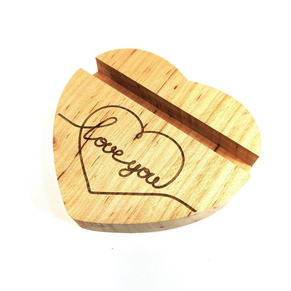 Підставка тримач для мобільного телефону, смартфона, планшета Love you Майстерня містера Томаса 10х12см | Зображення 2