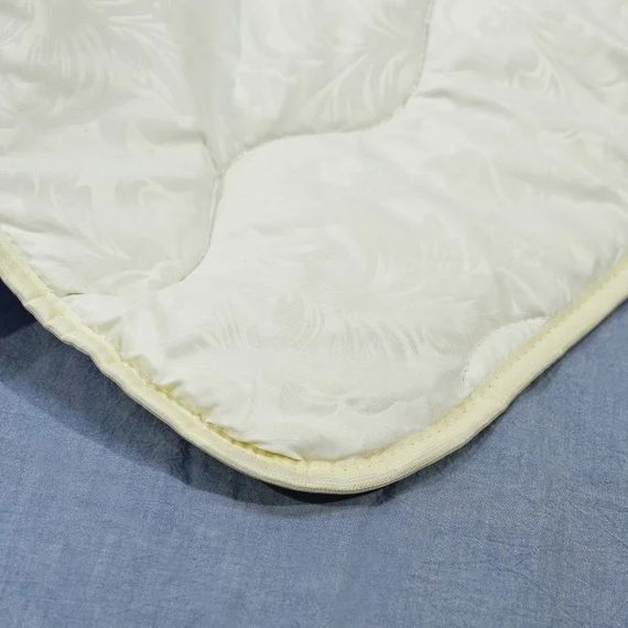 Ковдра двоспальна вовняна Viluta Comfort 21380 170x210 см бежева | Зображення 3