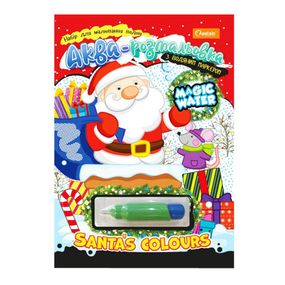 Детская аква-раскраска с водным маркером "Hello Christmas" НТ-43-02