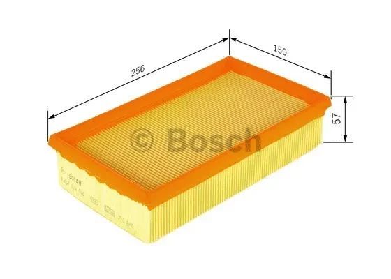 Фільтр повітряний BMW 316,318,320,325,520,525,750 -98, BOSCH (1457429964) | Зображення 5