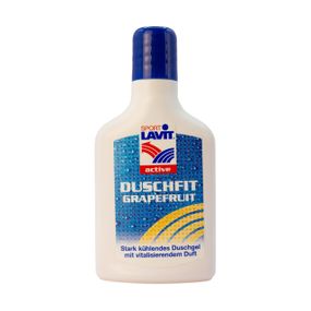 Гель для душу Sport Lavit Duschfit Grapefruit 20 мл Mini, Дорожній гель для душу грейпфрут, Гель heysport міні охолоджуючий