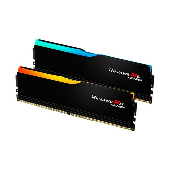Модуль пам&#039;яті для комп&#039;ютера DDR5 48GB (2x24GB) 6000 MHz Ripjaws M5 Neo RGB Matte Black G.Skill (F5-6000J3036F24GX2-RM5NRK) | Зображення 2
