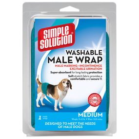 Багаторазовий памперс для собак Simple Solution Washable Male Wrap Large, розмір M