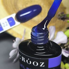Гель-лак Crooz 22 (глубокий темно-синий) 8мл